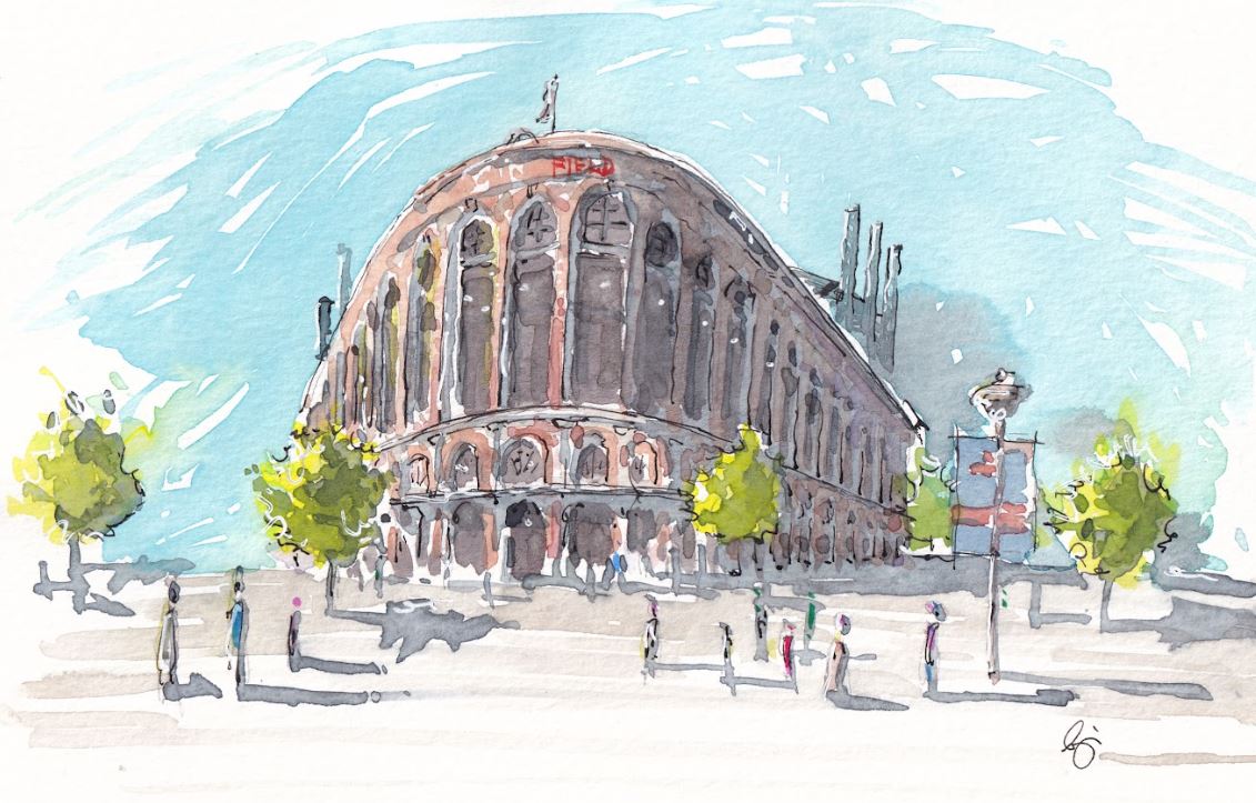 Citi Field - New York Mets - Watercolor - Signed Prints