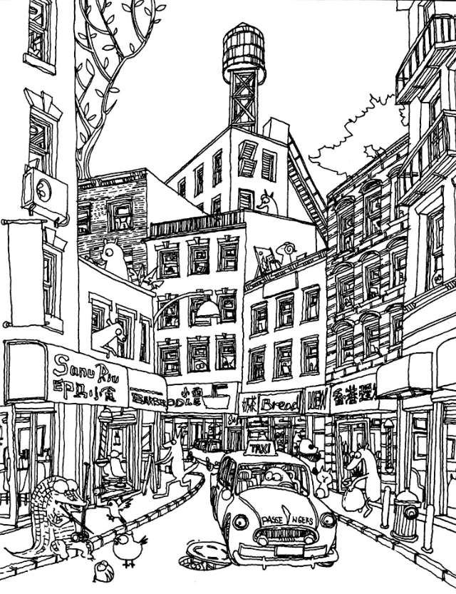 City Animal - NYC - Chinatown | Limited Edition Prints