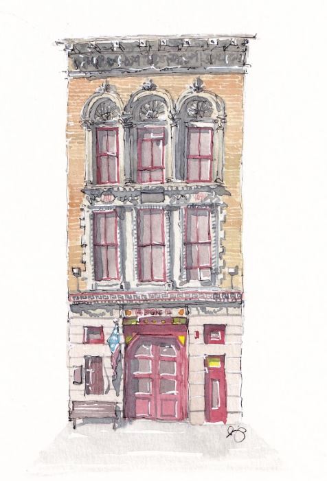 FDNY - Engine 14 - Watercolor - Signed Prints