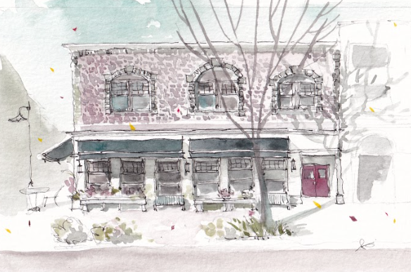Summit House - American Restaurant - NJ - Watercolor - Signed Prints