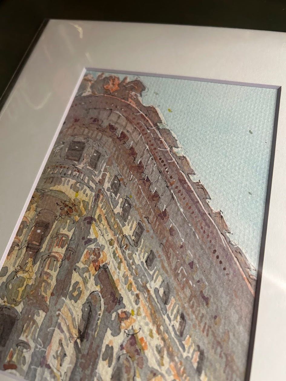 Flatiron Spring - Watercolor