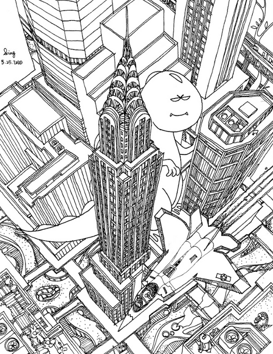 City Animal - NYC - Chrysler Building | Limited Edition Prints