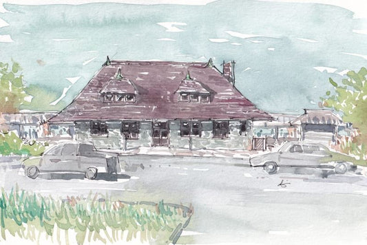 Westfield Train Station - NJ Transit - Watercolor - Signed Prints